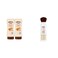 Hawaiian Tropic Sheer Touch Ultra Radiance SPF 50 Sunscreen Lotion Twin Pack with Mineral Powder SPF 30 Sunscreen Brush