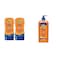 Banana Boat Sport Ultra Sunscreen Lotion SPF 100 4oz Twin Pack and SPF 50 12oz Oxybenzone Free Sunscreen