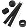 Hair Bun Maker-Ultimate Hair Bun Accessories for Women&amp;Kids-Sock Bun-French Twist Hair Tool-Hair Donut-Dance Competition Must Haves-Hairagami for Flawless Hairstyles-3PCS Black