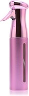Salon Style Hair Spray Bottle, Fine Mist Continuous Spray Bottle   10 Oz Luminous Aerosol Free Water Sprayer for Hairstyling, Plants, Cleaning Solutions Dispensing - Purple