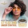 Woody's Styling Cream for Men, Controls Curly/Wavy Hair, Water-Soluble Mild Hold, Healthy Shine, 3.4 oz (2 Pack)