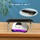 WAYUTO Folding Nail Manicure Hand Rest Nail Art Arm Rest Nail Polish Hand Rest Nail Tech Hand Rest Nail Art Hand Pillow Nail Salon Hand Rest Nail Hand Rest Cushion for Women Girls Black