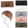 Artilady 6 Pack Wide Boho Headbands for Women - Soft Yoga Elastic Hair Bands for Girls Workout Running Sport Headwrap Non-slip Breathable (Sunset)