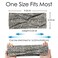 Artilady 6 Pack Boho Headbands for Women - Wide Bandana Headband Non Slip Stretchy Cheetah Paisley Print Turban Headwarp Twisted for Girls