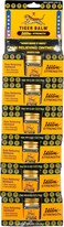 Tiger Balm Ultra Strength Rub Balm, Alcohol Free, Cruelty Free, 0.63 Ounce (Pack of 6)