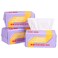 300 Count Disposable Face Towels for Bathroom Hand Washcloth Lint-Free Dry Wipes Biodegradable Facial Cleansing Towelettes Ultra Soft Makeup Remover Towels (100 Count 3 Pack)