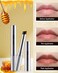 Tinted Lip Balm-2Pcs Hydrating Black Brown Lip Tint Moisturizer, Honey Sugar Yummy Lip Care Balm for Dry Lip, Moisturizing Sheer Lip Gloss Lip Treatment,Women's Day Lip Makeup Gift for Women Girl