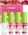 4 Colors Lip Oil Lip Glaze,Hydrating Tinted Plumping Lip Gloss,Clear Pink Shiny Glow Reviver Lip Care Oil,Longlasting Non-sticky Transparent Lip Oil,Women's Day Makeup Gift Kit for Women-SetA