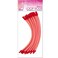 1/4"" Loop Rods Hair Rollers - Pink 12 Count Small (Pack of 1). For Dry or Wet Hair.