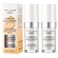 2PCS TLM Colour Changing Foundation - Flawless Coverage, Lightweight Formula, Adapts to Skin Tone, Hides Wrinkles &amp; Lines, Hydrating &amp; Long-Lasting, BB Cream Makeup Base Concealer Cover