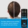 Hair Fibers for Thinning Hair, Natural Formula Hair Fiber, Hair Building Fibers Refill Thicker Hair in 15 Seconds, Conceals Hair Loss &amp; Look Younger for Men Women (Black without Spray Applicator)