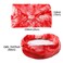Tobeffect Headbands for Women African Wide Tie Dye Knotted Hairbands Workout Yoga Sport Head Wraps Hair Accessories 6 Packs