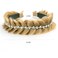 TOECWEGR Wide Messy Braided Headband with Teeth Synthetic Braided Headband Twisted Braid Fishtail with Crystal Embellishments Accessories for Girl and Women