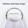 Hair Swatches 100% Human Hair Color Rings Testing Fashion Colors Samples 8 inch Lightest Blonde 30 PCS/Pack