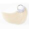 Hair Swatches 100% Human Hair Color Rings Testing Fashion Colors Samples 8 inch Lightest Blonde 30 PCS/Pack