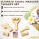 Gua Sha Facial Massage Tools (5 Piece Set), Wooden Face Massage Therapy Kit for Face Lifting, Lymphatic Drainage, Skin Care &amp; Anti-Aging