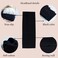 6 Pcs Black Headbands for Women Hair Cotton Headband Non-slip Stretchy Elastic Head Wrap Holder Hair Accessories