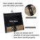 1 Pack Hair Extension Satin Storage Bag with Hanger Wig Holder Bundles Hairpieces Ponytail Wig Style Hair Travel Black Color