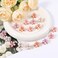 CWJCYTNSN Small Crystal Flower Hair Claw Clips, 0.8" Mini Metal Bangs Pins for Thick Curly Hair - 16PCS Hair Accessories for Women &amp; Girls