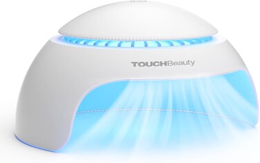 TOUCHBeauty Portable Nail Dryer with Air &amp; 1 Led Nail Lamp Small Size Safe use for Kids Teen Drying Regular Nail Polishes Gift for GirlsTB-2130