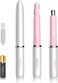 TOUCHBeauty Hair Trimmer for Face Eyebrow Nose Ear Body Hair Trimming, All in ONE Hair Remover for Women &amp; Men Dual Blades Shaver Battery Powered Upgraded Version