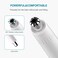 Face Eyebrow Nose Ear Hair Trimmer by TOUCHBeauty, All-in-ONE Hair Remover for Women &amp; Men, Dual Blades Shaver Battery Powered Upgraded Version TB-1458(White)