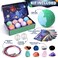 Galaxy Bath Bombs for Kids with Surprise Inside Space Toys, 8 Pack Planet Bath Bombs with Solar System Gemstones Organic Bubble Bath Fizzies Birthday Christmas Gifts for Boys Girls