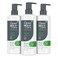 DOVE MEN + CARE Advanced Care Cleanser Acne Clear 3 Count for Acne Prone Skin Face + Body Cleanser with 1% Salicylic Acid 16.9 oz