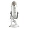Logitech for Creators Blue Yeti USB Microphone for Gaming, Streaming, Podcasting, Twitch, YouTube, Discord, Recording for PC and Mac, 4 Polar Patterns, Studio Quality Sound, Plug &amp; Play-Silver