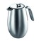 Bodum 34 oz Columbia Thermal French Press Coffee Maker, Insulated Double Wall Stainless Steel, Chrome