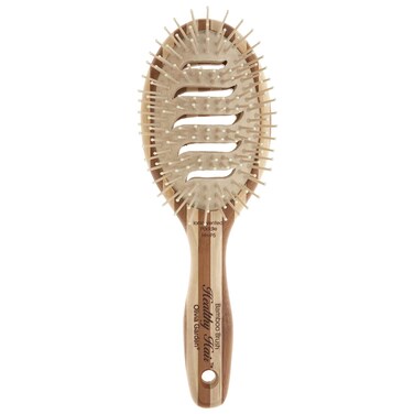 Olivia Garden Healthy Hair Eco-Friendly Bamboo Ionic Paddle Hair Brush
