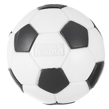 Outward Hound by Planet Dog Sport Ballz Soccer Ball Durable Treat-Dispensing Fetch Ball Dog Toy