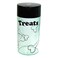 Pawvac 24 Ounce Vacuum Sealed Pet Food Storage Container; Black Cap &amp; Clear Body/Black Treats