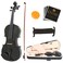 Mendini By Cecilio Violin For Beginners, Kids &amp; Adults - Beginner Kit For Student w/Hard Case, Rosin, Bow - Starter Violins, Wooden Stringed Musical Instruments, Children's Day Gift