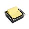 Post-it Pop-up Notes Dispenser, Organizes Desk &amp; Keeps Notes Nearby, Black Base, Clear Top, Includes 50 Sheets of 3 in x 3 in Canary Yellow Sheets