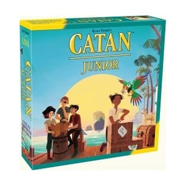 CATAN Junior Board Game - Swashbuckling Adventure for Young Pirates! Strategy Game, Fun Family Game for Kids and Adults, Ages 6+, 2-4 Players, 30 Minute Playtime, Made by CATAN Studio