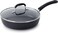 T-Fal Experience Non Stick Fry Pan w/Lid 10 Inch, Induction, Oven Broiler Safe 400F, Compatible with All Cooktops, Cookware, Deep Frying Pan, Cooking Skillet, Pots and Pans, Dishwasher Safe, Black