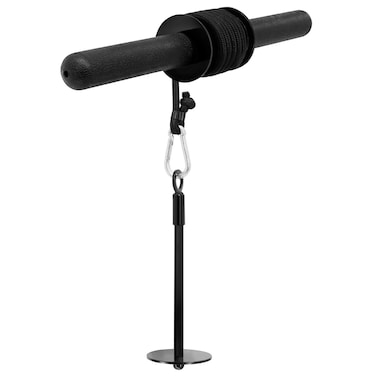 Yes4All Wrist and Forearm Blaster - Wrist Roller &amp; Forearm Roller for Training, Workout - Wrist/Arm Blaster - Fit 1-inch Standard &amp; 2-inch Olympic Weight Plates