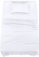 Utopia Bedding Twin Bed Sheets Set - 3 Piece Bedding - Brushed Microfiber - Shrinkage and Fade Resistant - Easy Care (Twin, White)