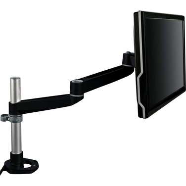 3M Dual-Swivel Monitor Arm, Black (MA140MB)