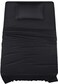 Utopia Bedding Twin Bed Sheets Set - 3 Piece Bedding - Brushed Microfiber - Shrinkage and Fade Resistant - Easy Care (Twin, Black)