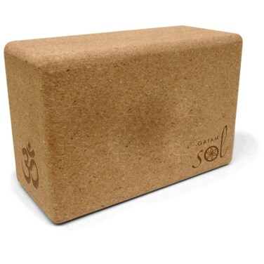 Gaiam Cork Yoga Brick