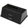 StarTech.com Single Bay USB 3.0 to SATA Hard Drive Docking Station, USB 3.0 (5 Gbps) Hard Drive Dock, External 2.5/3.5&quot; SATA I/II/III HDD/SSD Docking Station, Top-Loading Hard Drive Bay (SDOCKU33BV)