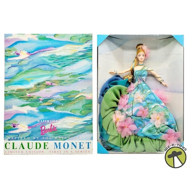 Mattel Water Lily Barbie Doll Claude Monet Limited Edition (1997)