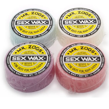 Sex Wax Mr. Zog's Hockey Stick Wax (Assorted, 4-Pack)