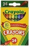Crayola Crayons 24 Count Box- (6-Pack)