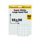 Post-it Super Sticky Easel Pad, 25 x 30 Inches, 30 Sheets/Pad, 1 Pad (560SS), Large White Grid Premium Self Stick Flip Chart Paper, Super Sticking Power