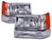HEADLIGHTSDEPOT Halogen Headlight Compatible with Jeep Grand Cherokee 97-98 Includes Left Driver and Right Passenger Side Headlight