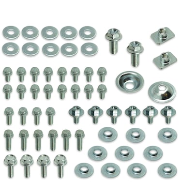 87pc Specbolt Kawasaki KX &amp; KXF Body Bolt KIT for Plastics Seat Fenders shrouds Number Plates Fasteners fit KX60 KX80 KX85 KX100 KX125 KX250 KX500 KX250F KX450F KXF250 &amp; KXF450