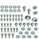 87pc Specbolt Kawasaki KX &amp; KXF Body Bolt KIT for Plastics Seat Fenders shrouds Number Plates Fasteners fit KX60 KX80 KX85 KX100 KX125 KX250 KX500 KX250F KX450F KXF250 &amp; KXF450